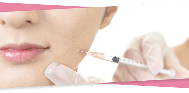 安全性の高いヒアルロン酸のみを使用