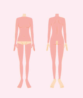 全身※うなじ込み