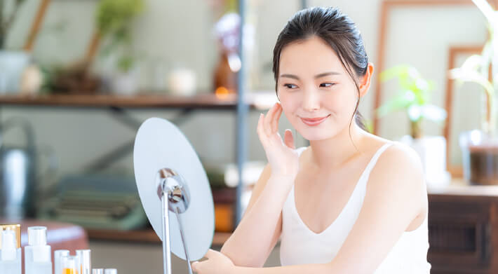 毛穴の開きや黒ずみにも効果的